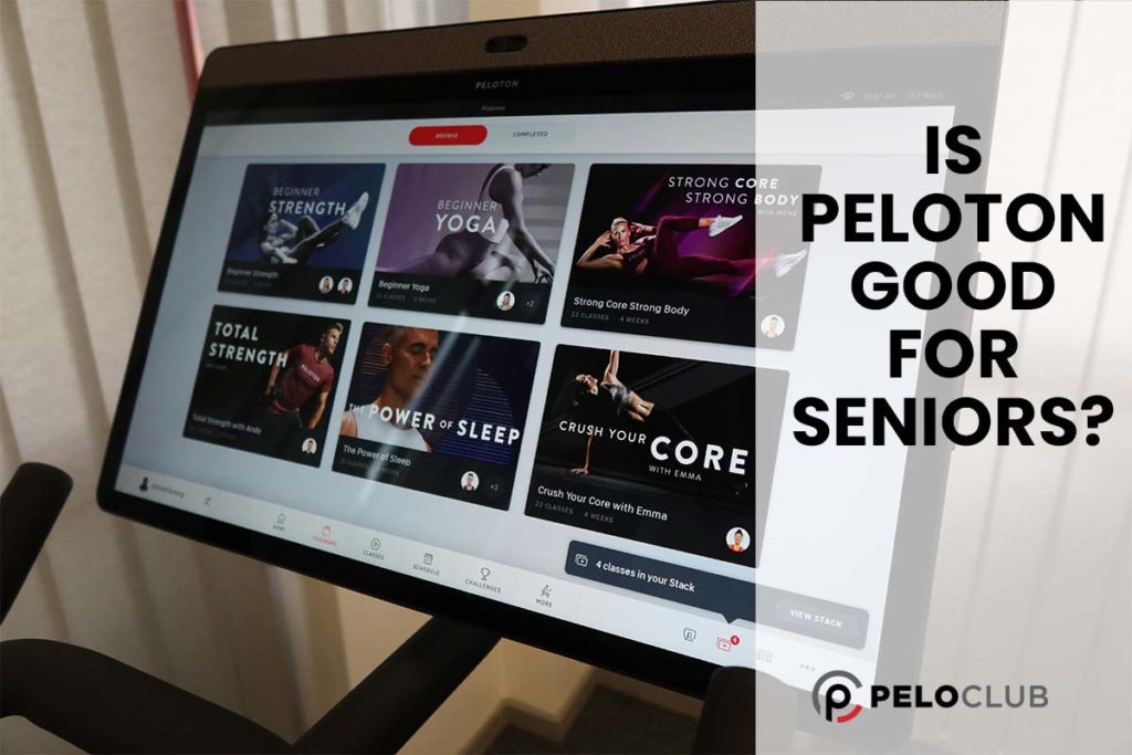 Peloton bike best sale classes for seniors